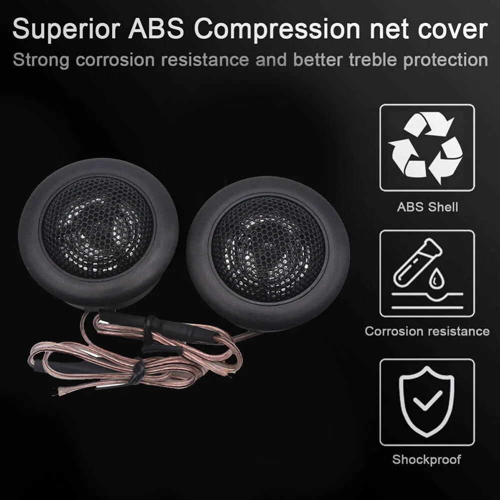 Premium Car Speakers with Steel Mesh Grille