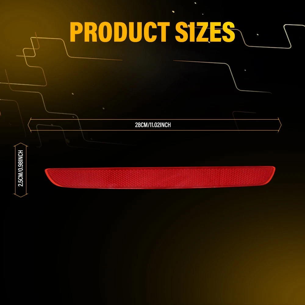 LED Rear Bumper Reflector for Honda Civic Sedan (2022–2025)