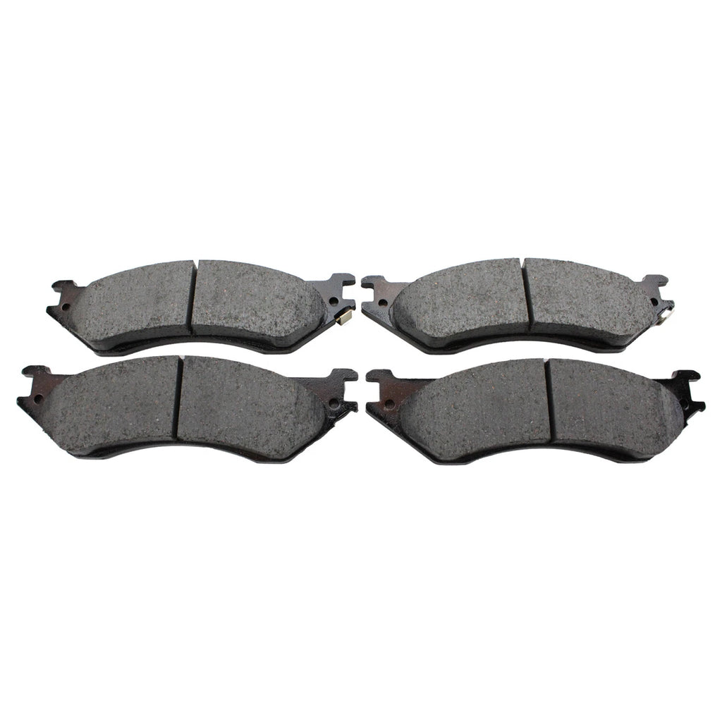 Set of 4 Rear ProAct Disc Brake Pads for Dodge Ram 1500/2500/3500 (2000–2008)