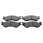 Set of 4 Rear ProAct Disc Brake Pads for Dodge Ram 1500/2500/3500 (2000–2008)
