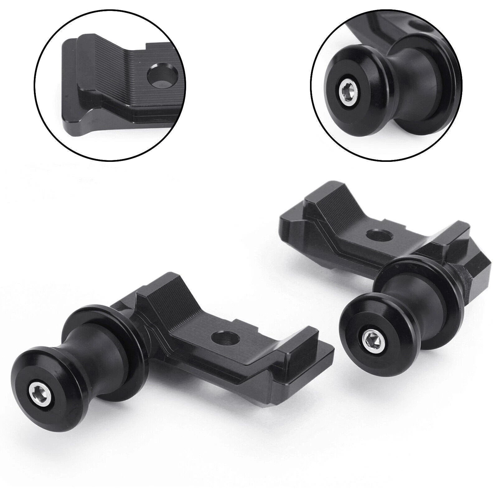 Chain Adjuster Block with Swingarm Spools for Yamaha MT-07 FZ-07 (2014–2018)