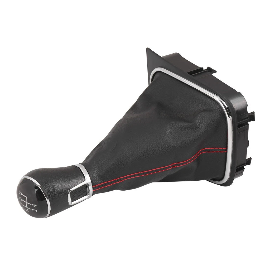 5 Speed Gear Shift Knob Gaiter Boot Cover Black for Volkswagen Jetta Golf (2005–2023)