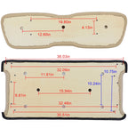 Front Cushion Set for Club Car DS Golf Cart (1993–2023)