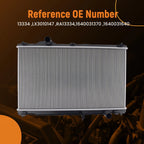 Cooling Radiator Assembly for Lexus GS300 GS350 GS450h (2006–2011)