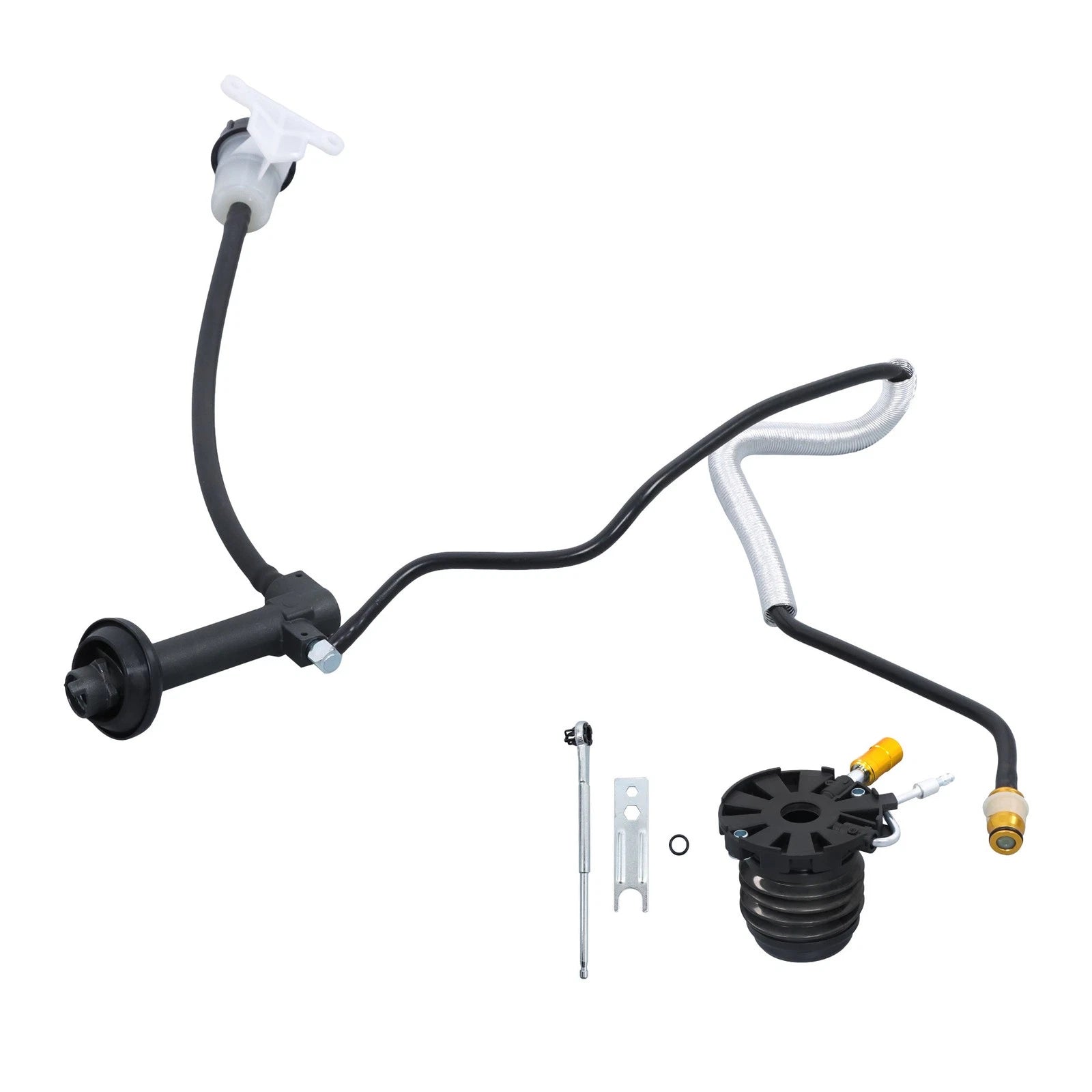 Clutch Slave & Master Cylinder Line Assembly for F-150 F-250 (1997–2008)