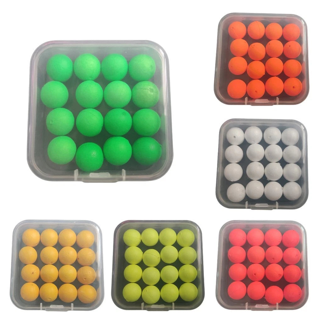 16pcs Bait Floats Beads for Carp Fishing Accessories
