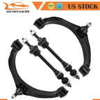 Set of 4 Front Upper Control Arms & Ball Joints for Dodge Ram 1500 (2009–2010)