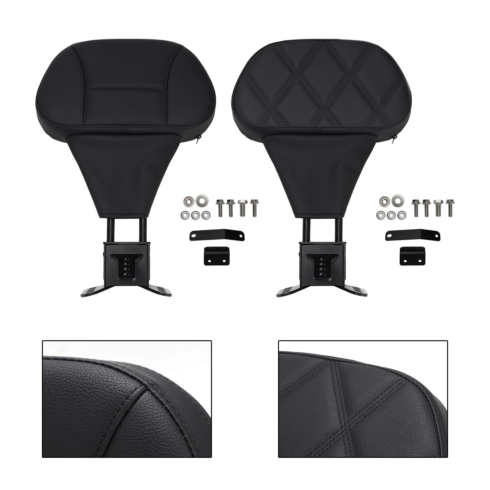 Driver Backrest Pad for Harley Davidson Street Electra Road Glide Road King Tri Glide (2009–2025)