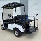 Rear Flip Seat Kit for Club Car DS (2000–2013) w/Grab Bar