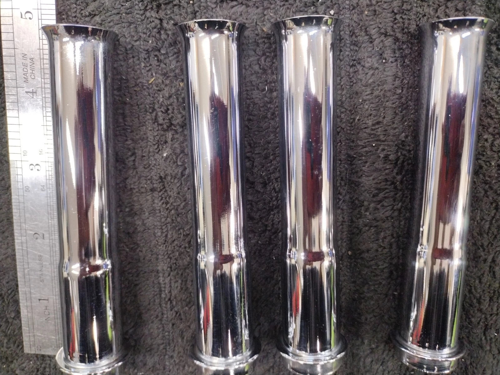 Chrome Pushrod Tubes for Harley Twin Cam