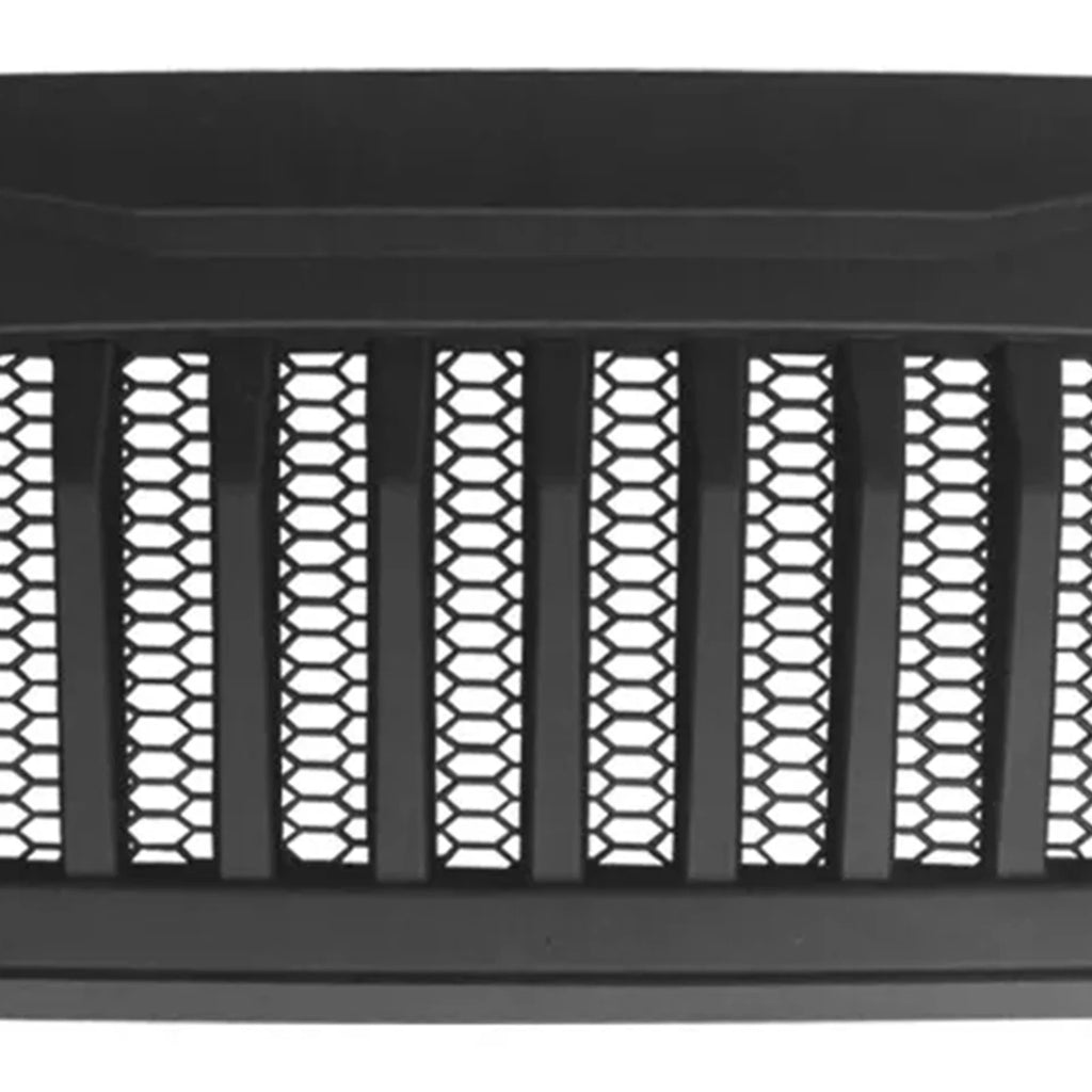 Front Vader Grille for Jeep Wrangler JL (2018–2023) Matte Black