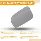 Fuel Tank Door Cap for Audi A3 (2013–2018) Clip Type No. 8V5809906 ABS