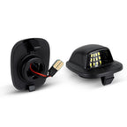 Pair White LED Number Plate Lights for Nissan Xterra Frontier (1994–2004)