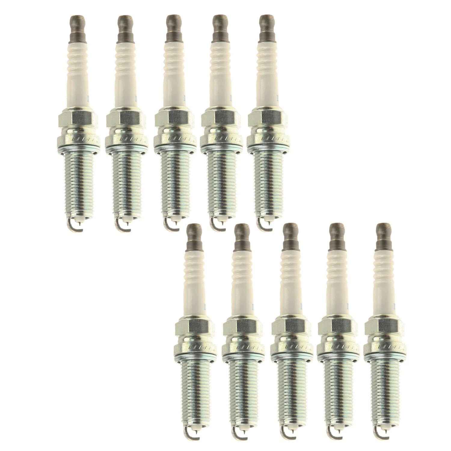 Set of 10 NGK Laser Iridium Spark Plugs for Mazda 3 Sport 6 CX-5 (2004–2023)