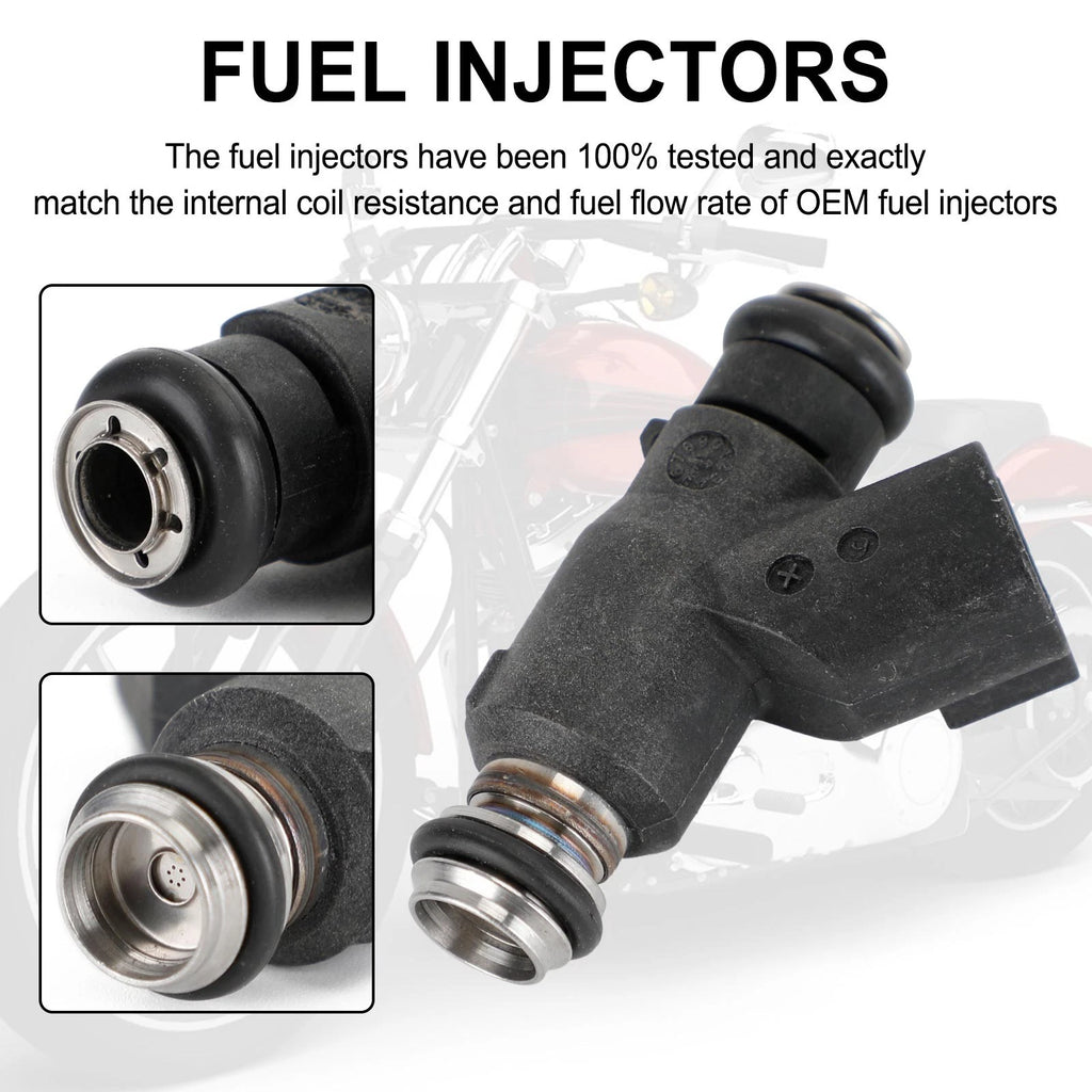 Fuel Injectors 27709-06A for Road King, Street Glide (R2025DEG)