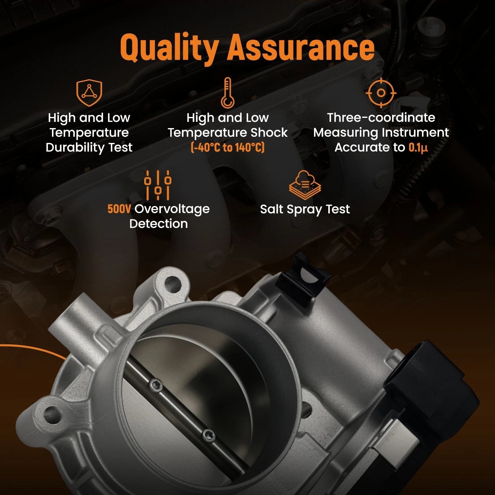 Throttle Body Assembly for Dodge Nitro Dakota Durango Ram 1500 (2007–2011)