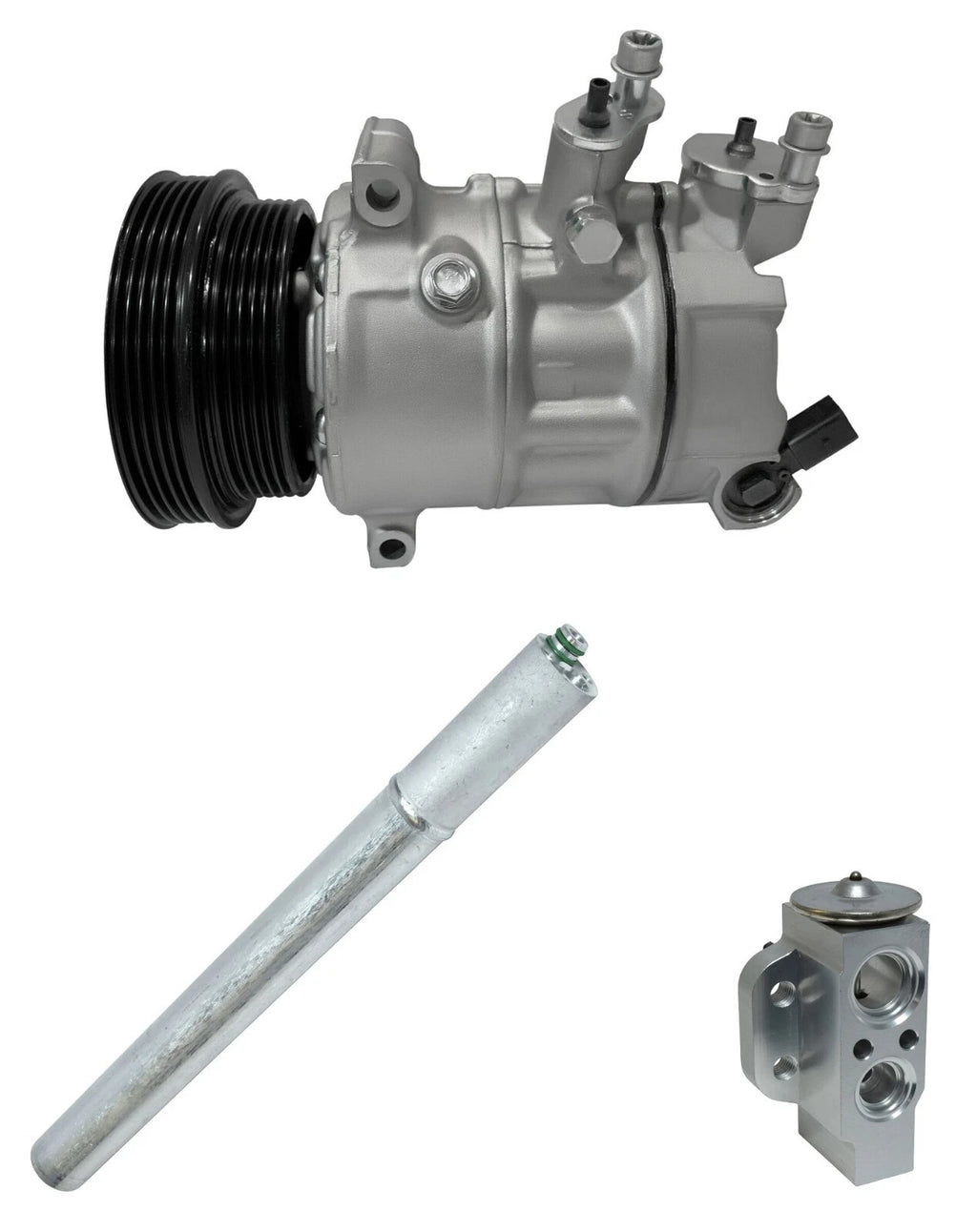 AC Compressor Kit Replacement for Volkswagen Rabbit 2.5L (2009–2009)