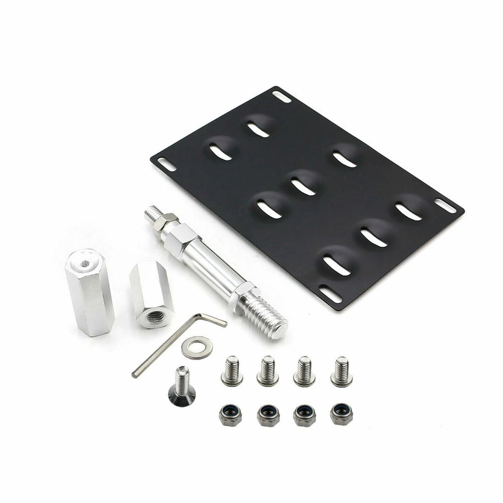 Tow Hook License Plate Mounting Bracket for Volkswagen Jetta Golf (2010-2014)
