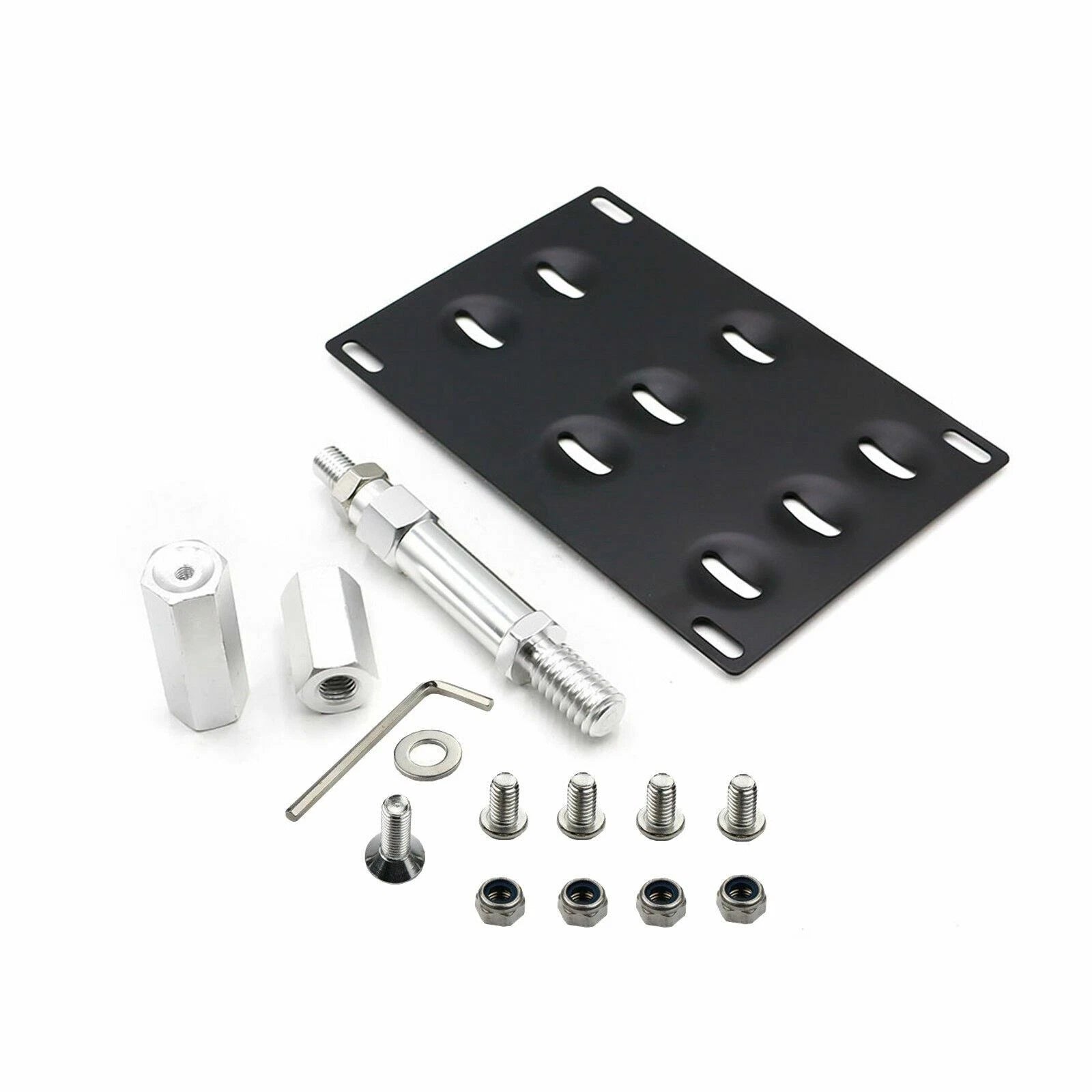 Tow Hook License Plate Mounting Bracket for Volkswagen Jetta Golf (2010-2014)
