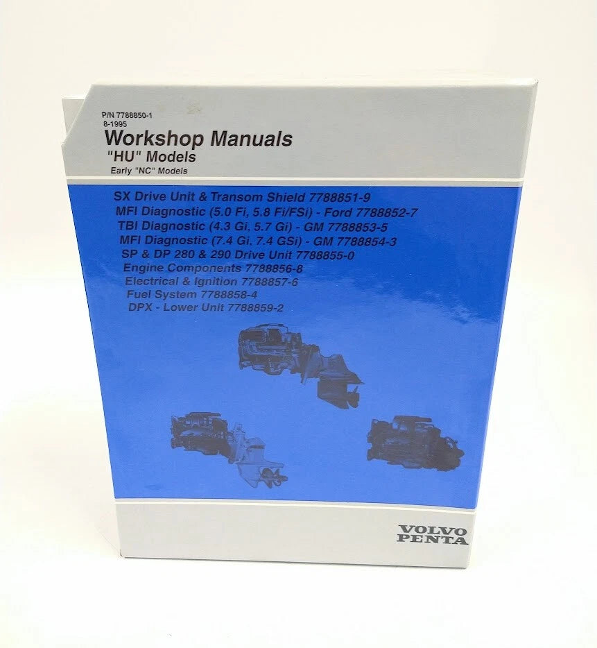 Volvo Penta Workshop Manual for HU Models (7788850)
