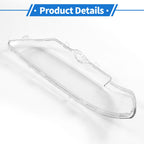 1 Pc Headlight Lens Cover for BMW 5 Series E39 (1996–2003) No. 63128375302