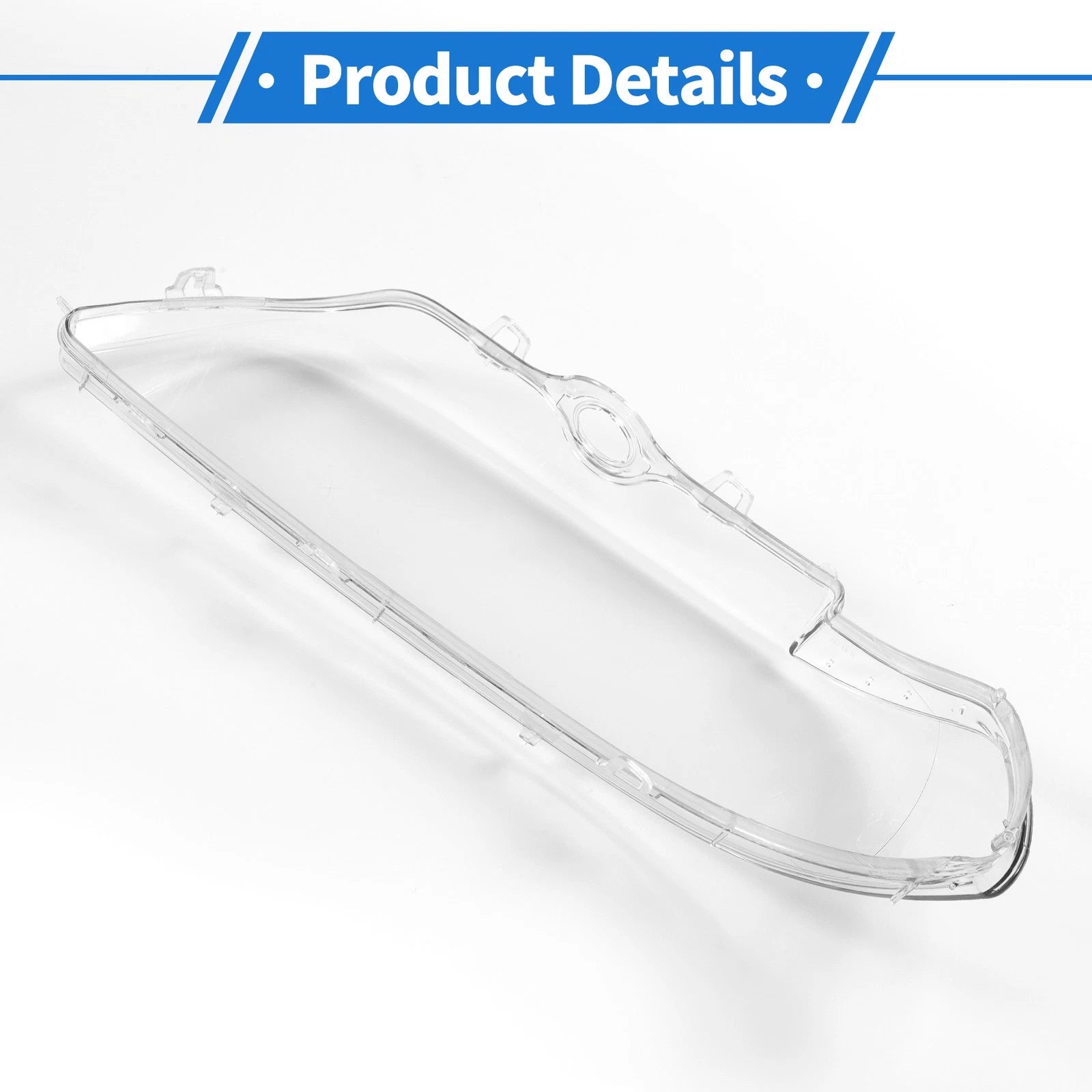 1 Pc Headlight Lens Cover for BMW 5 Series E39 (1996–2003) No. 63128375302