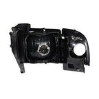 Chrome Clear Lens Crystal Headlight Set for 1994-2002 Dodge Ram 3500