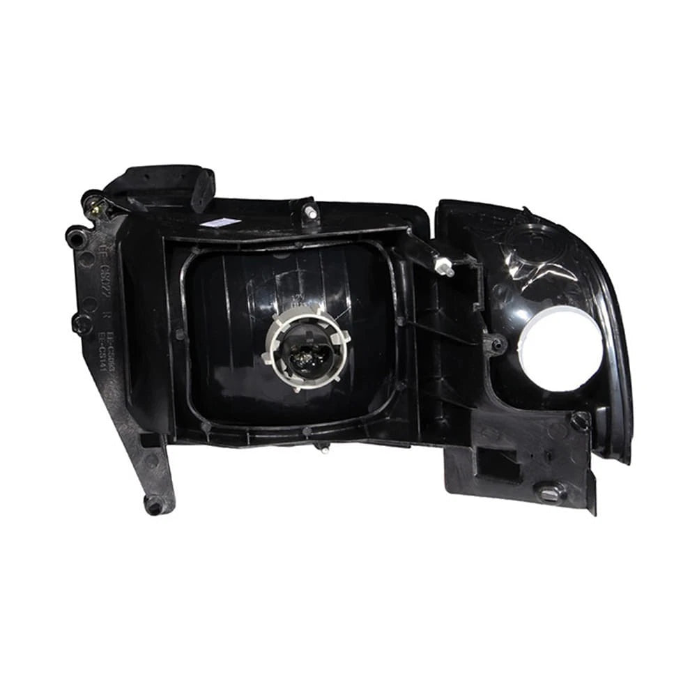 Chrome Clear Lens Crystal Headlight Set for 1994-2002 Dodge Ram 3500