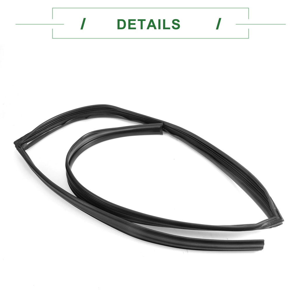 1Pc Rear Right Door Window Run Channel Seal Strip for Honda Civic (2006–2011) No.72735SNLT02