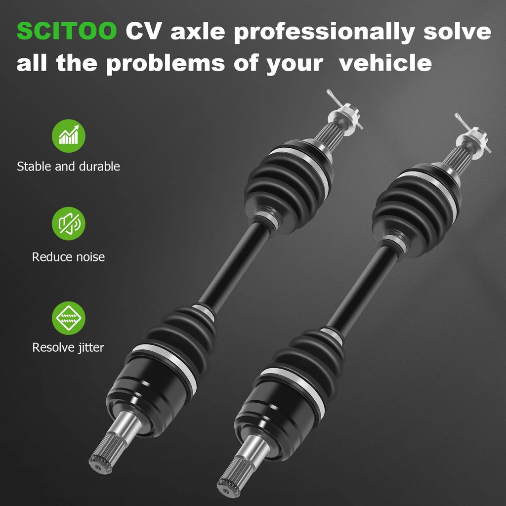 Set of 2 CV Joint Axles for Honda FourTrax 300 (1990–2000)