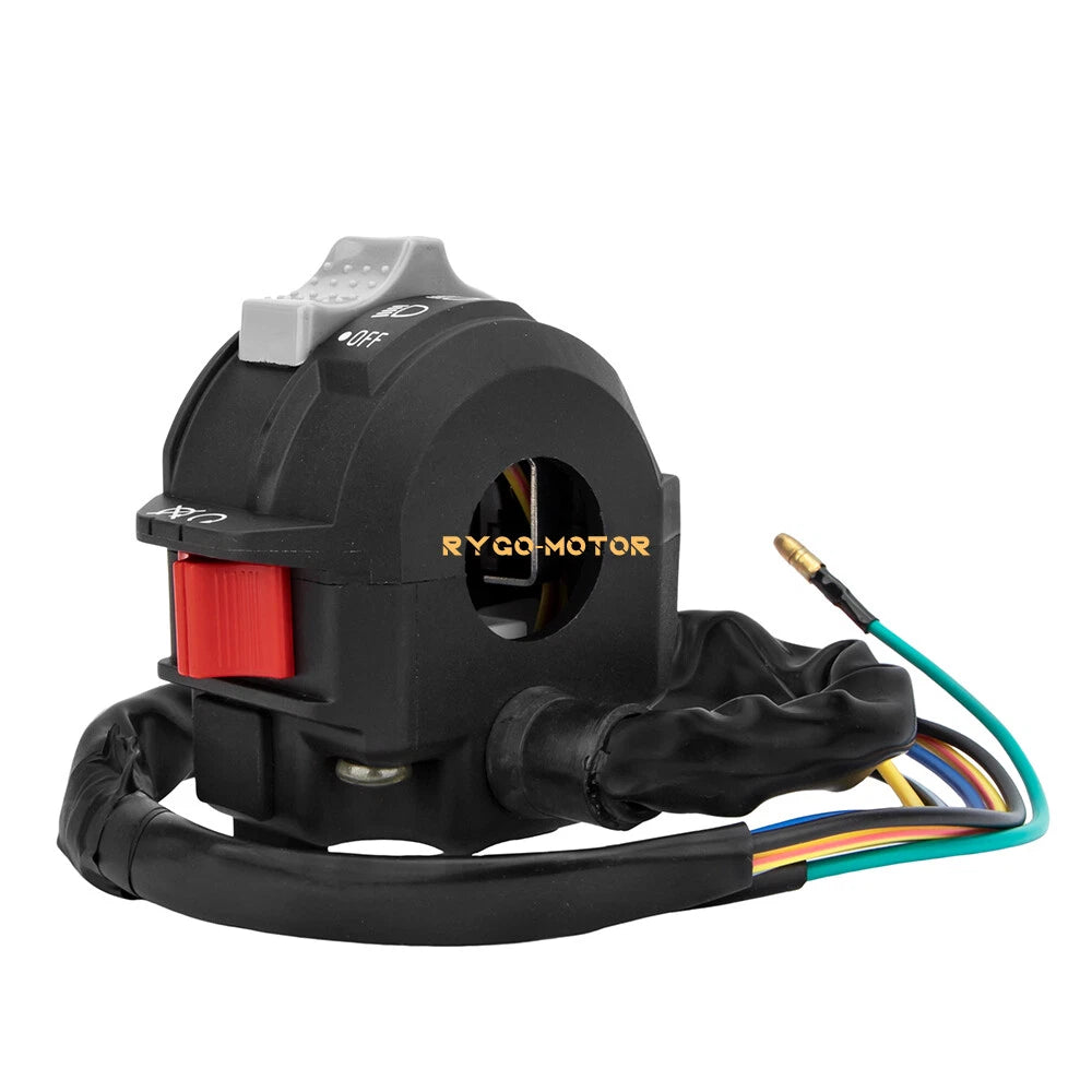Left Handlebar Run Start Stop Switch for Yamaha Blaster (1988–2001)