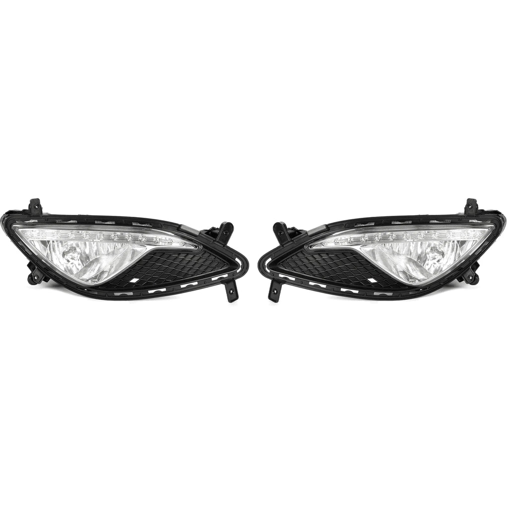 Fog Lamp Light Covers Set of 2 for Hyundai Genesis Coupe (2013–2017)