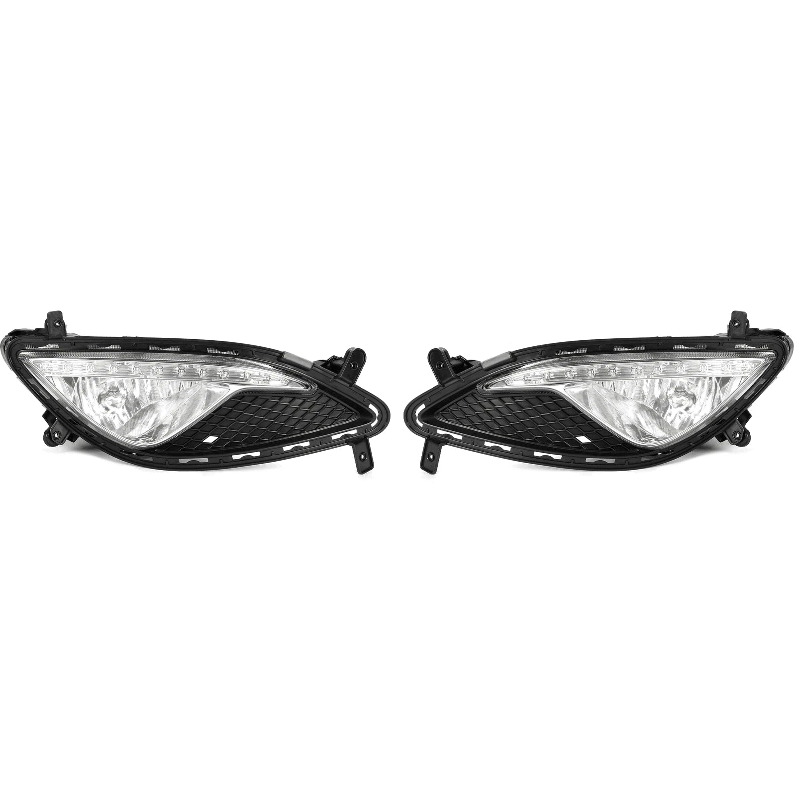Fog Lamp Light Covers Set of 2 for Hyundai Genesis Coupe (2013–2017)