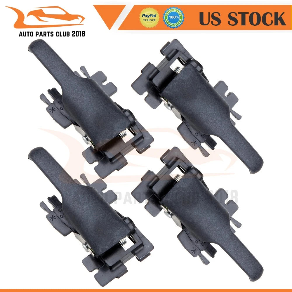 Set of 4 Door Handles for Ford Mercury  Black Interior