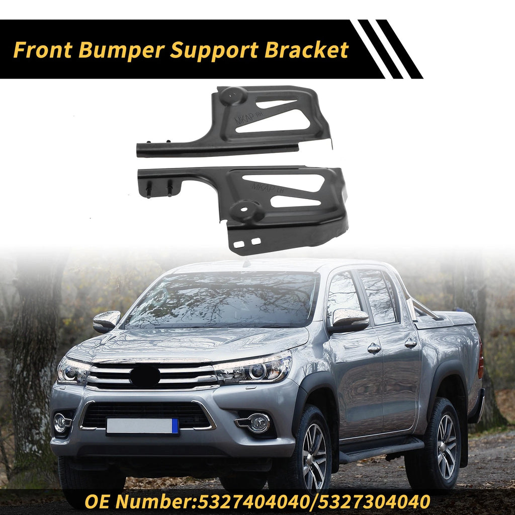 Pair Front Bumper Support Bracket for Toyota Tacoma (2016–2021) No. 5327404040