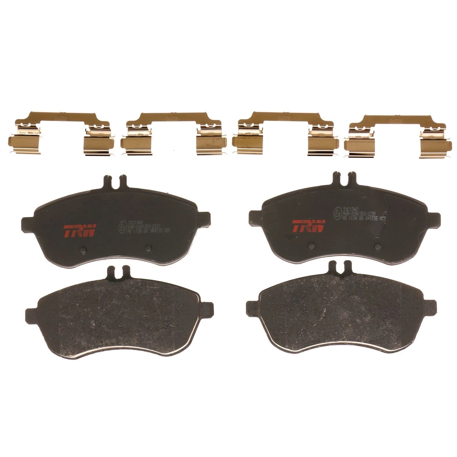 Disc Brake Pad Set for Mercedes-Benz C300 (2008–2012)