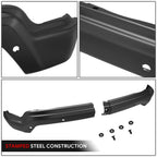 Front Bumper Face Bar for Chevrolet Silverado 1500 (2022–2025) - Black, Sensor Hole