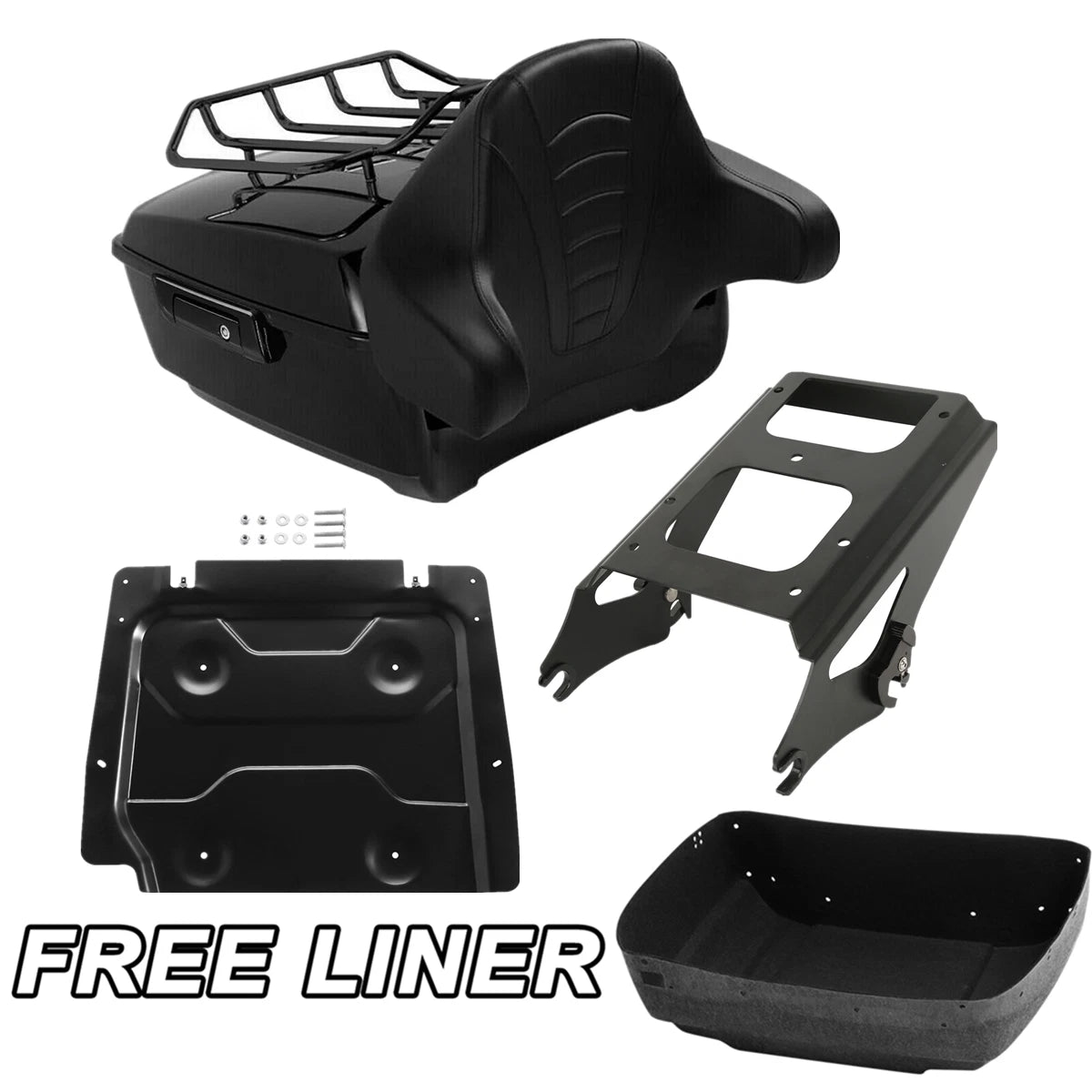 Trunk Plate Mount Rack for Harley Touring (2009–2013)