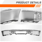 Steel Chrome Front Bumper Face Bar for Ford F-150 (2009–2014)