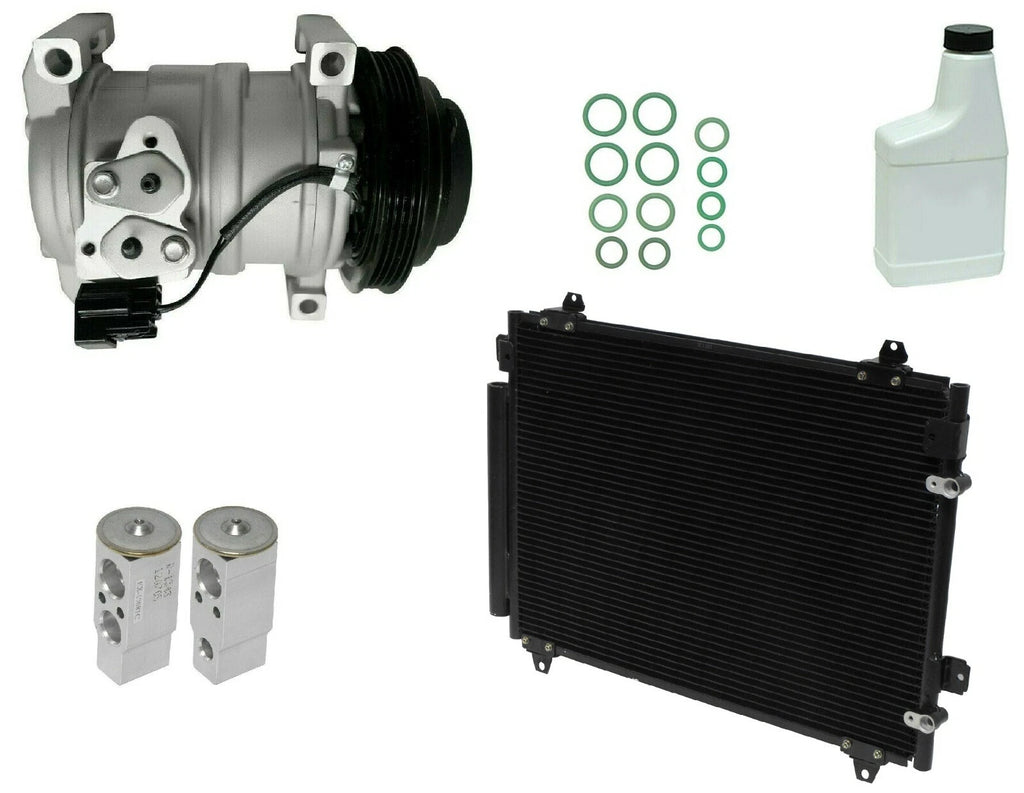AC Compressor Kit Replacement with Condenser for Audi Q7 (2010–2015)