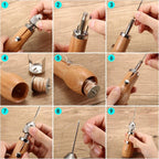 Leather Sail Canvas Speedy Stitcher Sewing Awl Repair Tool Kit