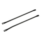 Pair Upper Frame Support Struts w/Gusset Plate for Simson S50E S51E S70E S53 S83