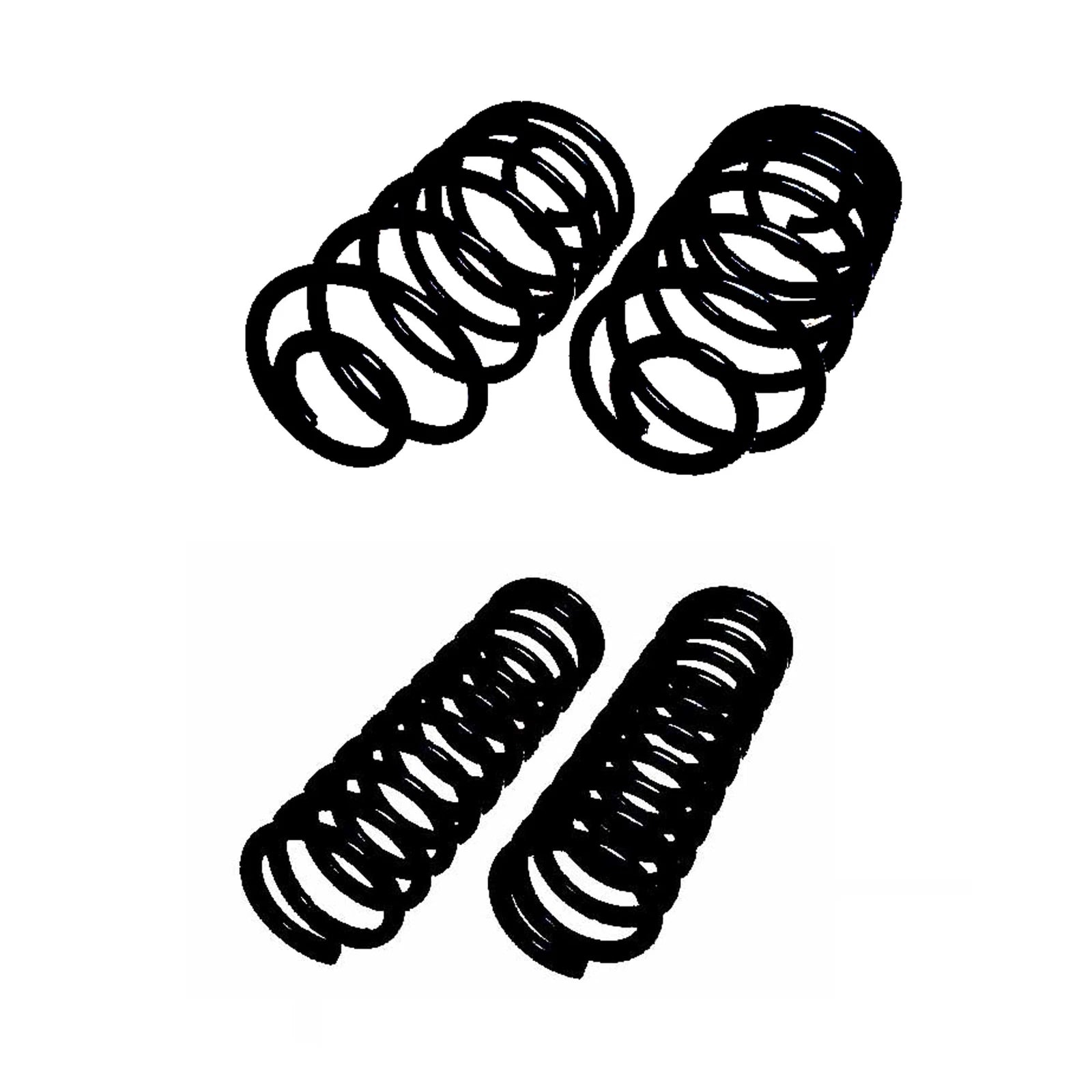 Lesjofors Front HD & Rear Cargo Coil Springs Kit for Chevrolet Chevelle (1964–1977)