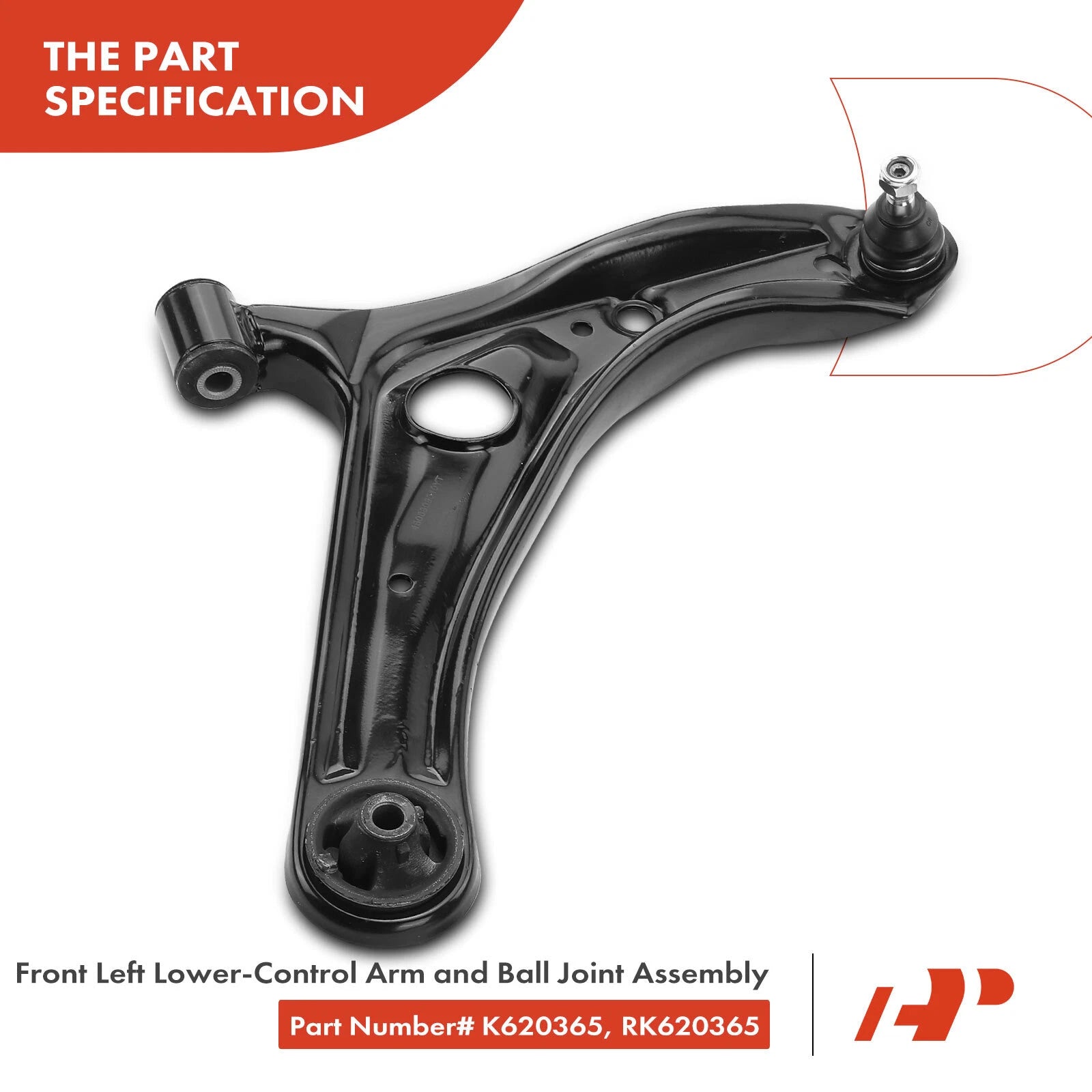 Front Control Arm Stabilizer Bar Link Tie Rod End for Toyota Echo (1999-2005)