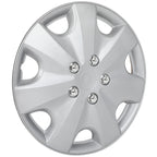 Set of 4 Wheel Hub Caps for 16" Rims (Universal Fit)