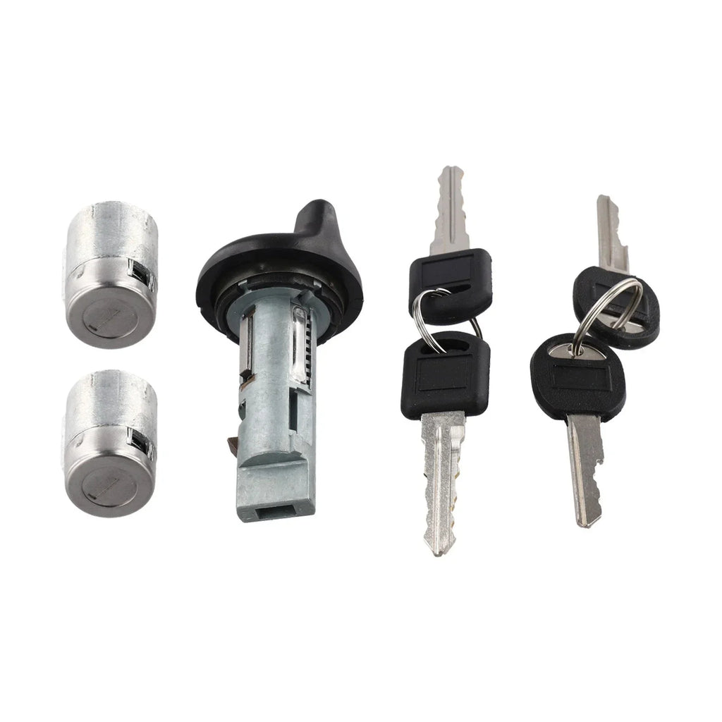 2 x Door Lock Cylinders and Keys for Chevy/GMC