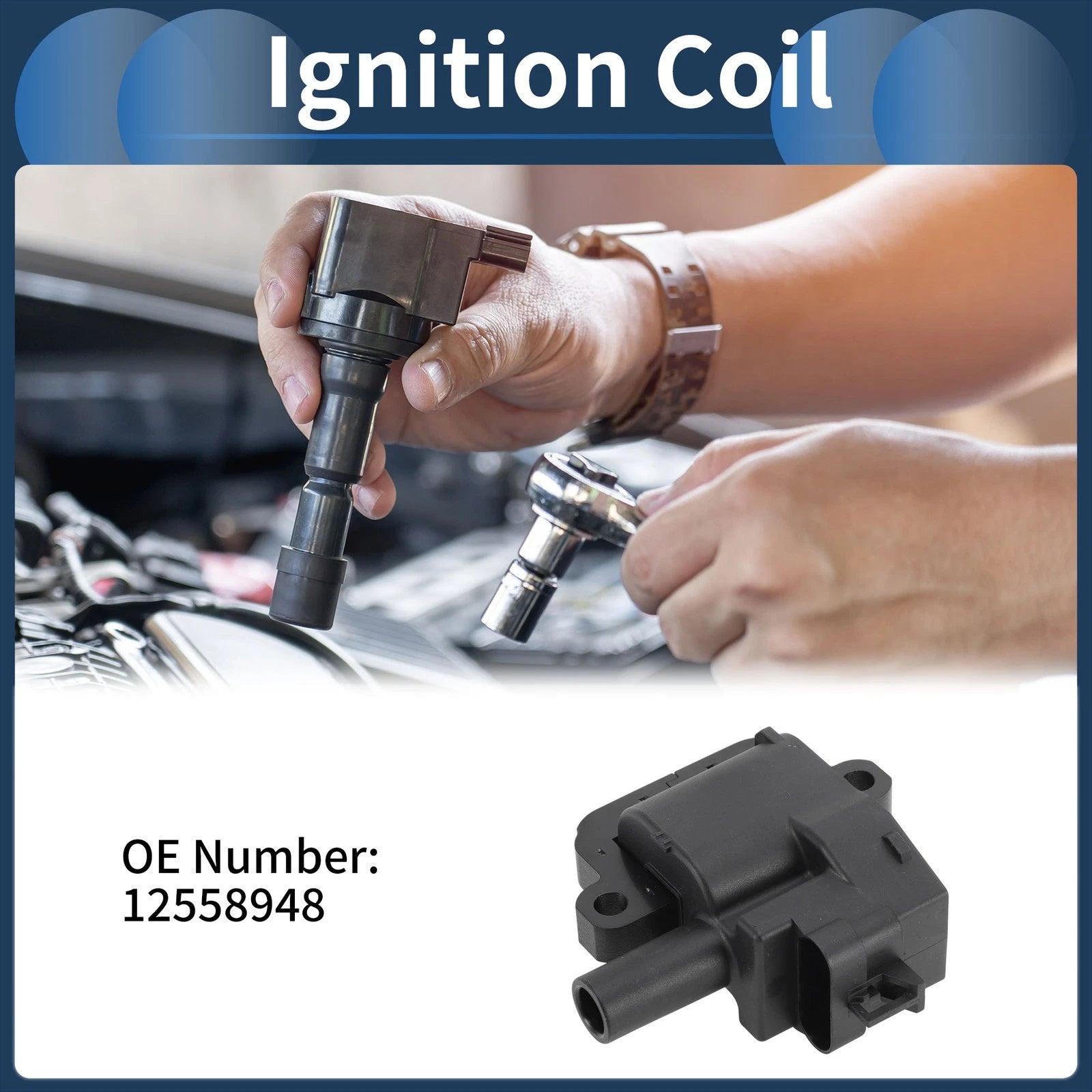 Ignition Coil Pack No. 12558948 for Chevrolet Corvette (2004)