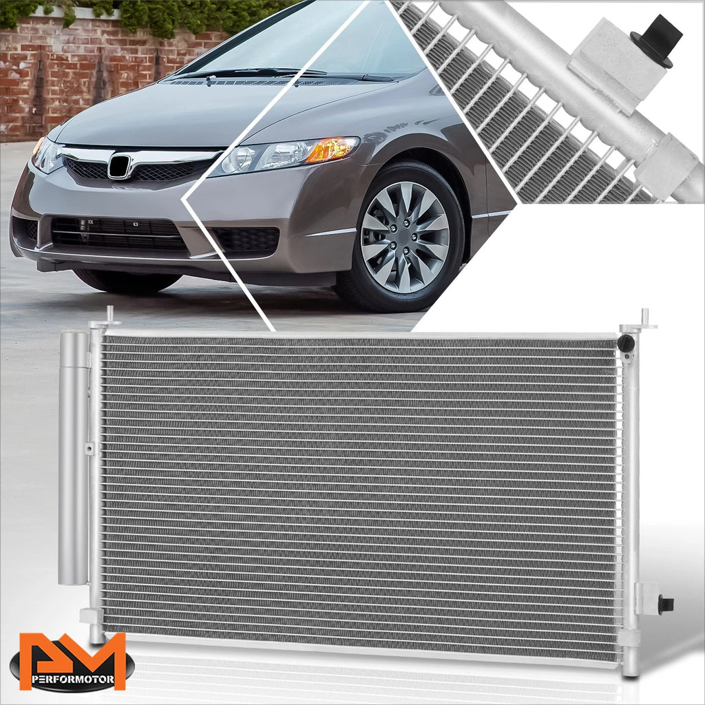 A/C Condenser for Honda Civic 1.8L Coupe (2006–2011) Aluminum Core