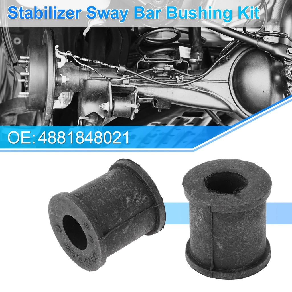 2X Stabilizer Sway Bar Bushing Kit for Toyota Highlander (2001–2007) No.4881848021