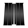 6pc Carbon Fiber Pillar Post Covers for 2005-2012 Nissan Pathfinder